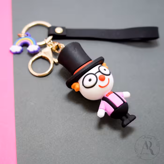 جاکلیدی مدل Cartoon Clown_BLK