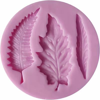 قالب مالد فوندانت مدل برگ کد 3