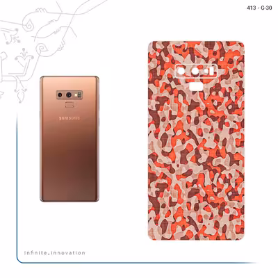 برچسب پوششی ماهوت مدل Red Infantry Army مناسب برای گوشی موبایل سامسونگ Galaxy Note 9