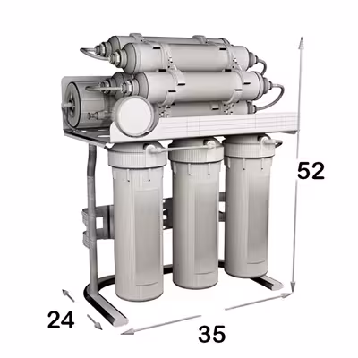 دستگاه تصفیه آب اس اس وی مدل UltraTec 2W X1000 به همراه شیر دوکاره