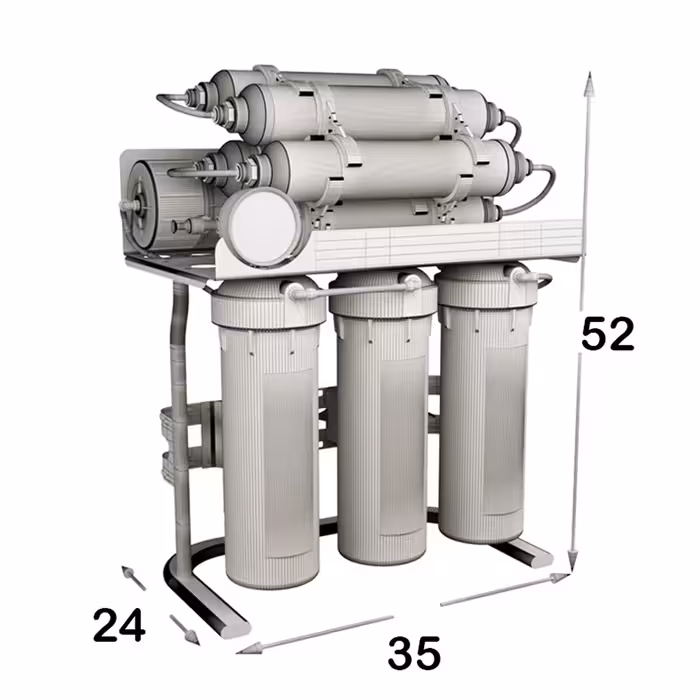 دستگاه تصفیه آب اس اس وی مدل UltraTec 2W X1000 به همراه شیر دوکاره