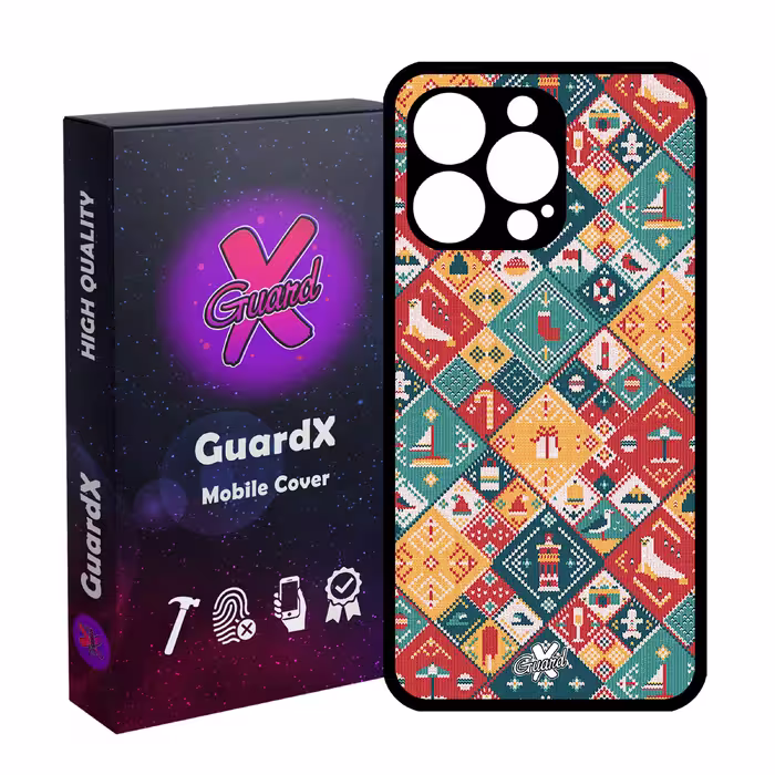 کاور گارد ایکس طرح Pattern مدل Glass10168 مناسب برای گوشی موبایل اپل iPhone 13 Pro