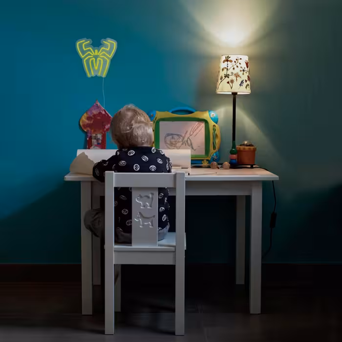 چراغ دیواری نئون دیزاین طرح Spider-GL_YL