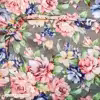 ملحفه آدنو مدل گلباران کد IR120 دونفره سایز 180x200 سانتی متر