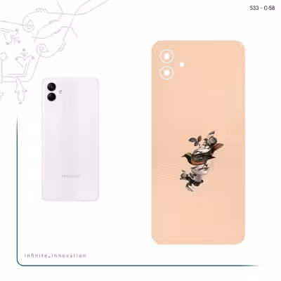 برچسب پوششی ماهوت مدل Collage of surreal Portrait of Women 2 مناسب برای گوشی موبایل سامسونگ Galaxy A04