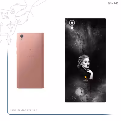 برچسب پوششی ماهوت مدل Adele مناسب برای گوشی موبایل سونی Xperia L1