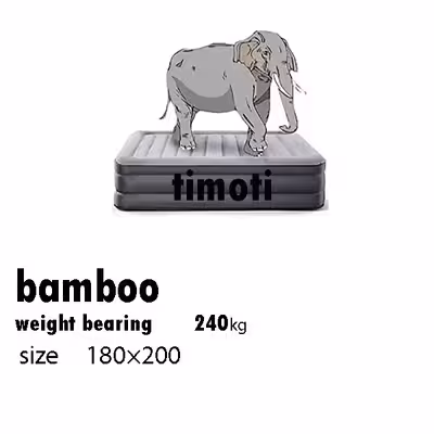 تشک تیموتی مدل bamboo double euro pad سایز 180×200 سانتی متر