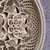 دیوارکوب مدل آمور سه بعدی