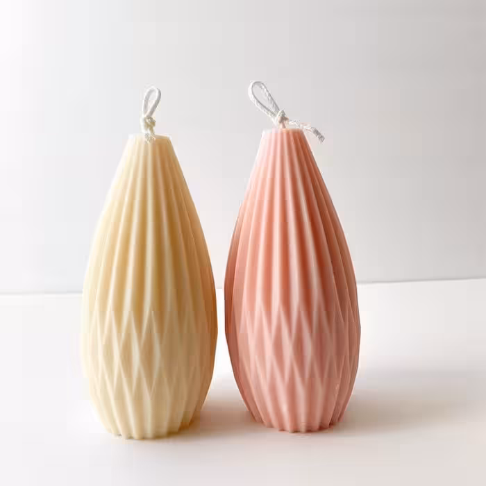 قالب شمع مدل خمره ای شیاردار