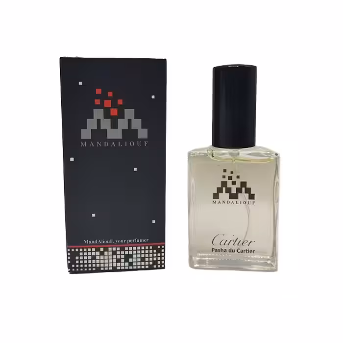 عطر جیبی مردانه مندلیف مدل کارتیر پاشا حجم 15 میلی لیتر