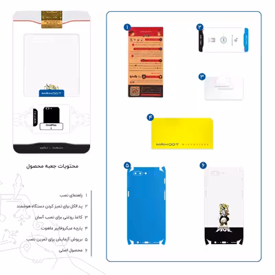 برچسب پوششی ماهوت مدل Kung Fu Panda-FullSkin مناسب برای گوشی موبایل وان پلاس 5