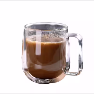 لیوان مدل  دوجداره دسته دار کد 250