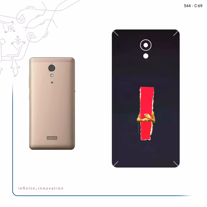 برچسب پوششی ماهوت مدل Collage of Embrace مناسب برای گوشی موبایل لنوو Vibe P2