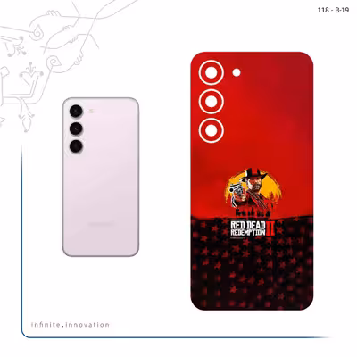 برچسب پوششی ماهوت مدل Red_Dead_Redemption_Game مناسب برای گوشی موبایل سامسونگ Galaxy S23