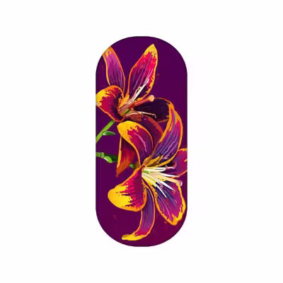 سوهان ناخن مدل گل کد 379