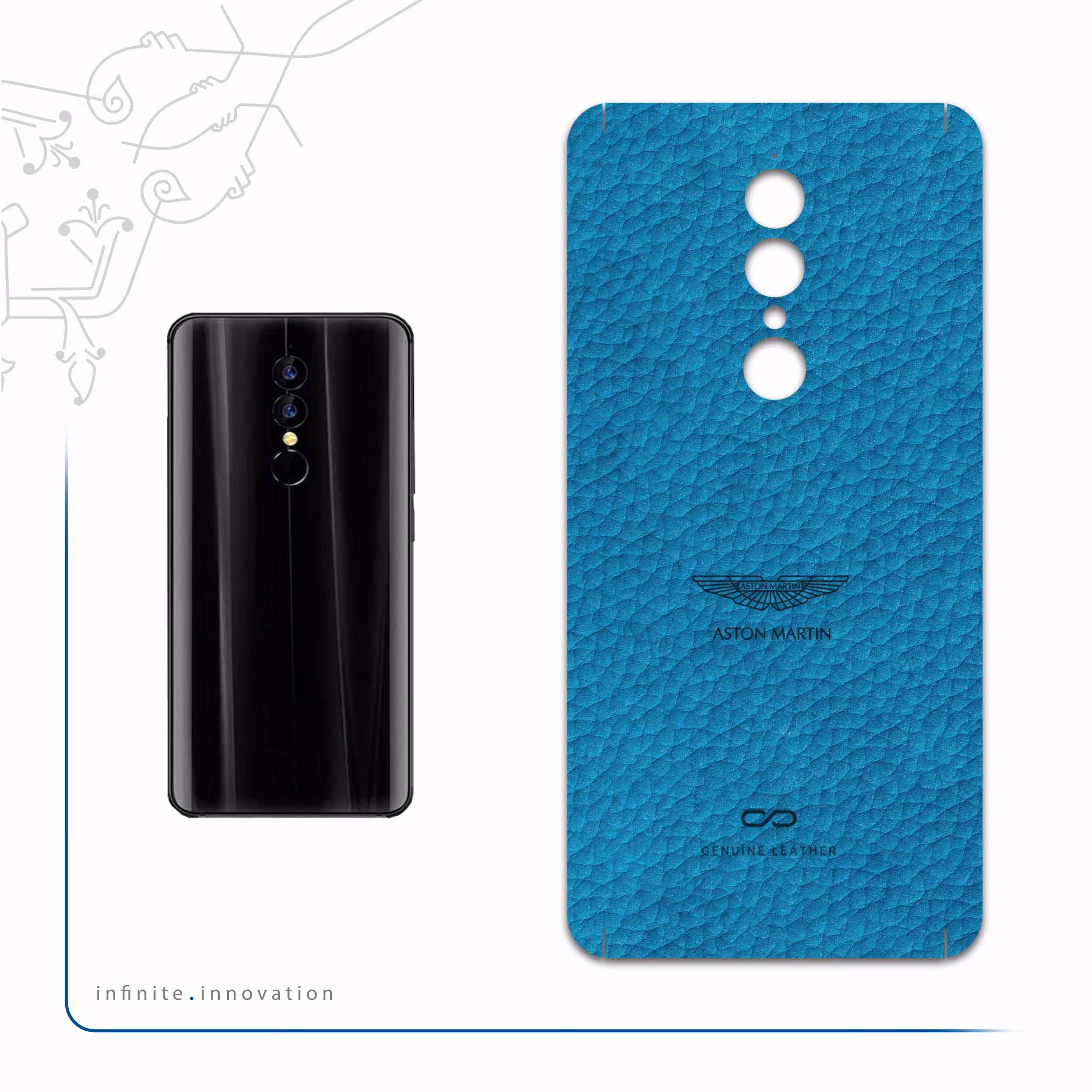 برچسب پوششی ماهوت مدل BL-ASTN_MRTN مناسب برای گوشی موبایل یومی A1 Pro