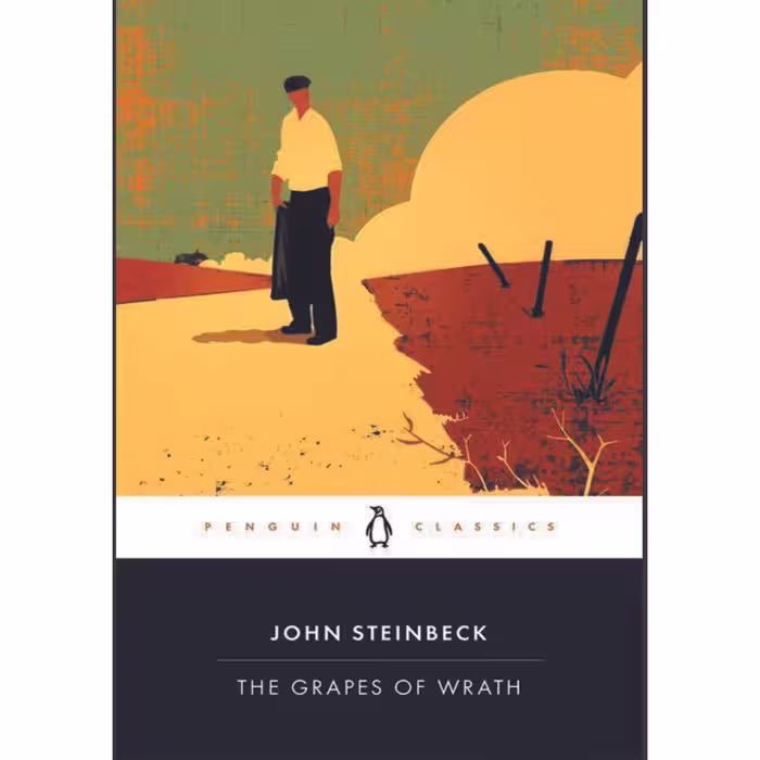 کتاب GRAPES OF WRATH اثر John Steinbeck انتشارات پنگوئین