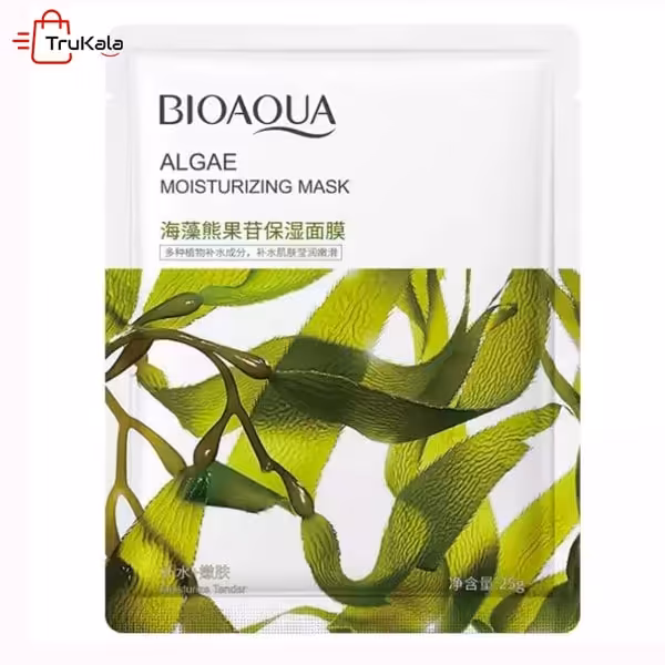 ماسک ورقه ای جلبک سبز بیواکوا BIOAQUA