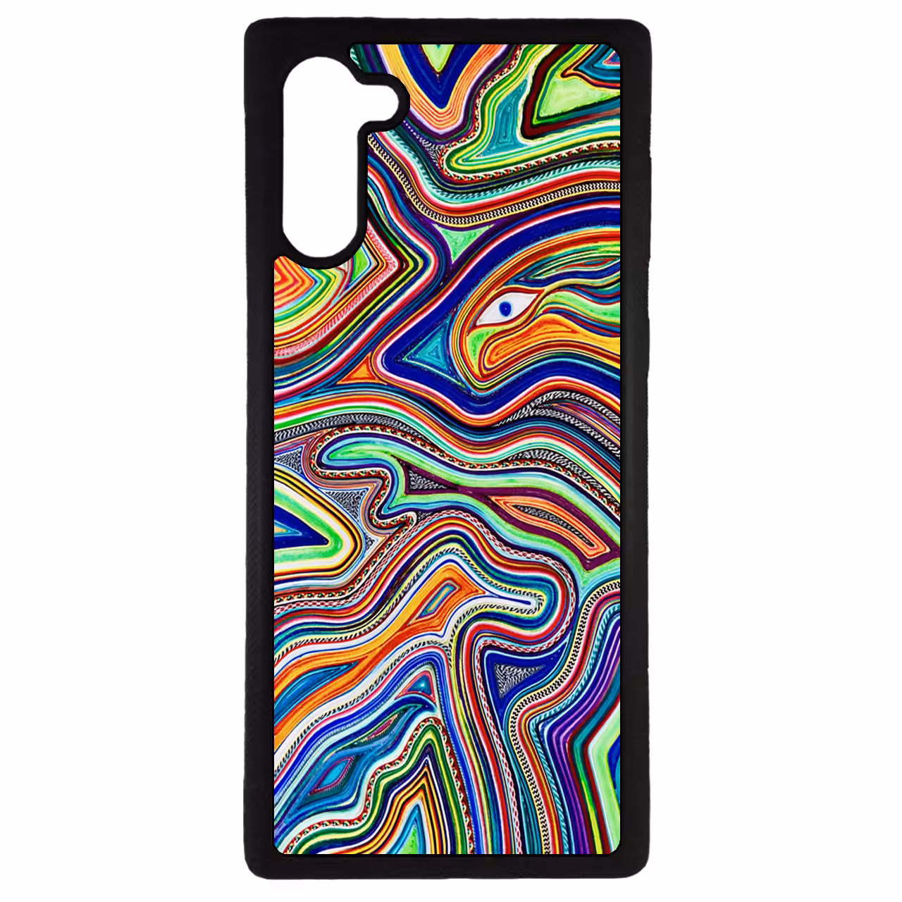 کاور طرح رنگارنگ کد 1146 مناسب برای گوشی موبایل سامسونگ galaxy note 10