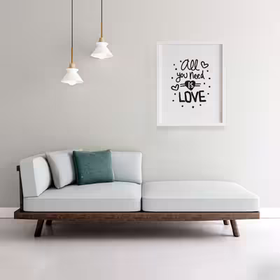 تابلو مدل نوشته انگلیسی طرح LOVE کد 320