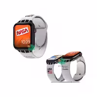 بند سیلیکونی ساعت اپل واچ Apple Watch 42/44mm مدل Nasa