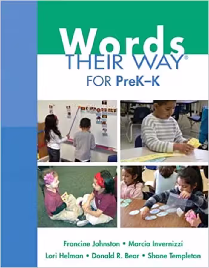 خرید و دانلود نسخه کامل کتاب Words Their Way for PreK-K (Words Their Way Series) - Pdf