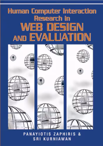 خرید و دانلود نسخه کامل کتاب Human Computer Interaction Research in Web Design and Evaluation