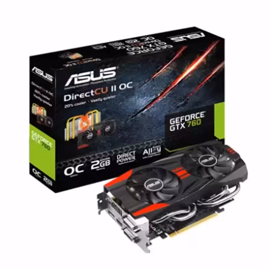 کارت گرافیک ایسوس GTX 760 DirectCU II OC