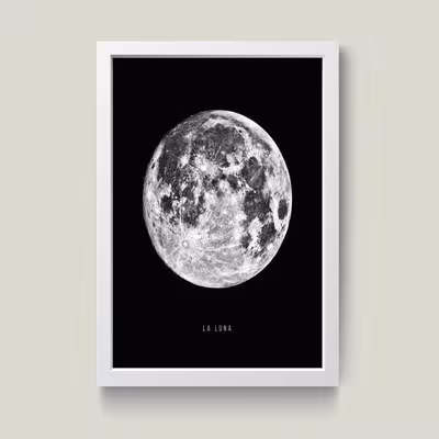 تابلو مدل مینیمال MOON Laluna کد M1411-b