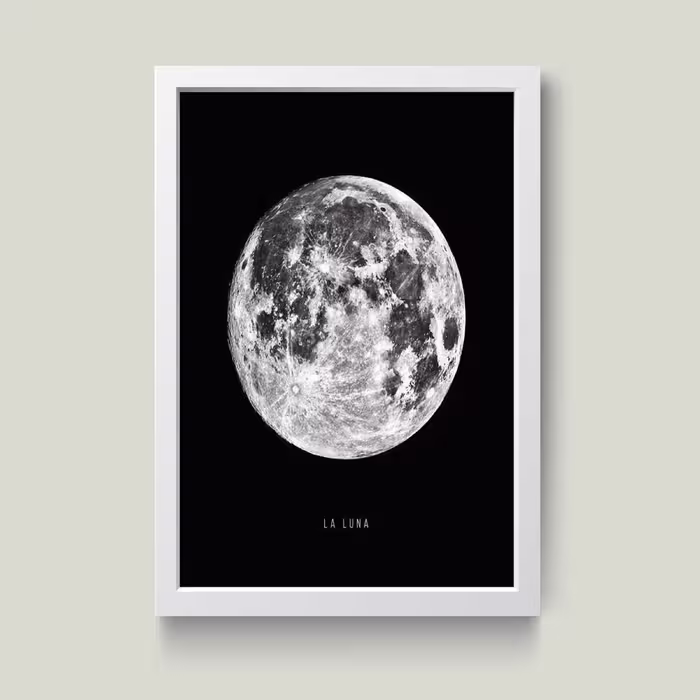 تابلو مدل مینیمال MOON Laluna کد M1411-b