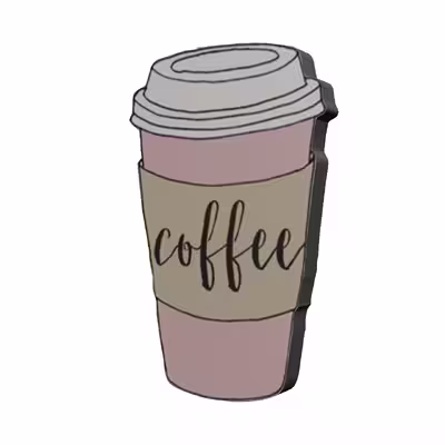استیکر کنسول طرح Coffee کد 469