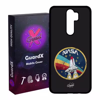 کاور گارد ایکس طرح Nasa مدل Glass10087 مناسب برای گوشی موبایل شیائومی Redmi 9 / 9 Prime