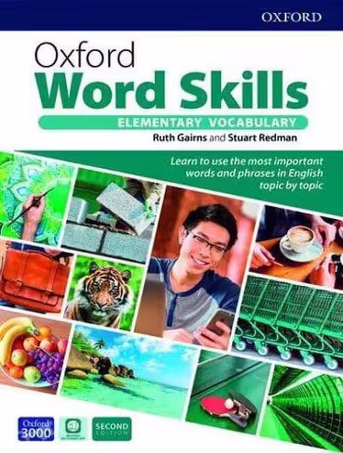 Oxford Word Skills Elementary 2nd کتاب آکسفورد ورد اسکیلز المنتری (اندازه وزیری(B5))