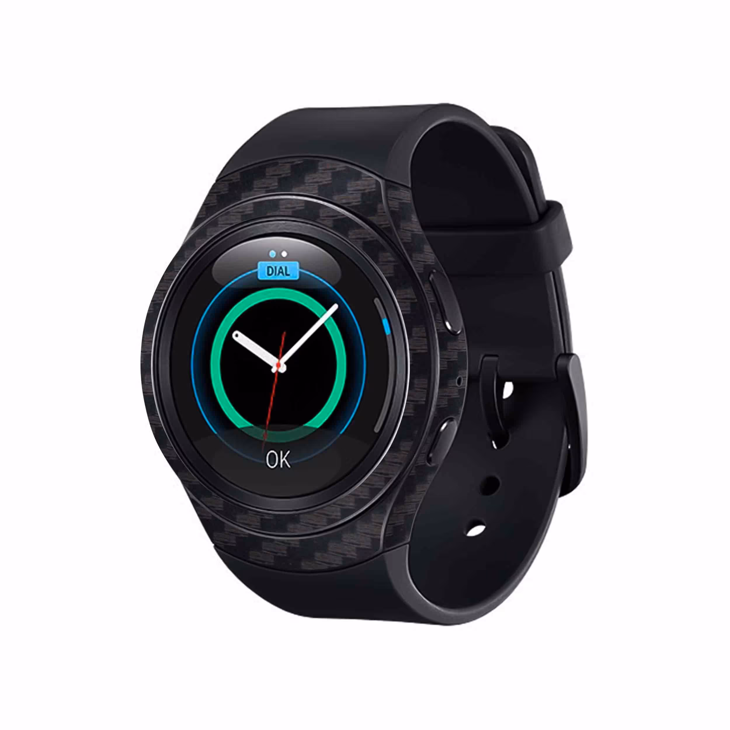 برچسب ماهوت طرح Carbon-Fiber مناسب برای ساعت هوشمند سامسونگ Galaxy Gear S2