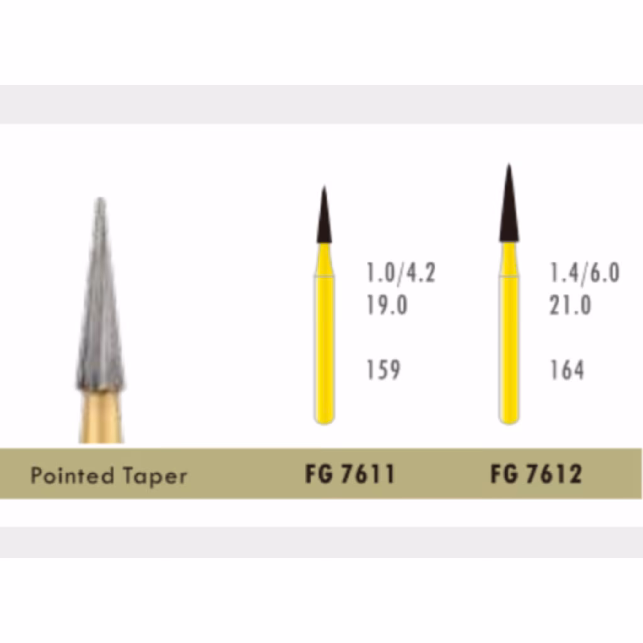 فرز کارباید ATD Pointed Taper