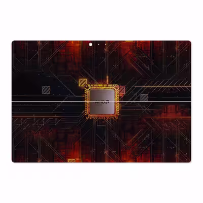برچسب پوششی ماهوت مدل AMD Brand مناسب برای تبلت مایکروسافت Surface Pro 3 2014