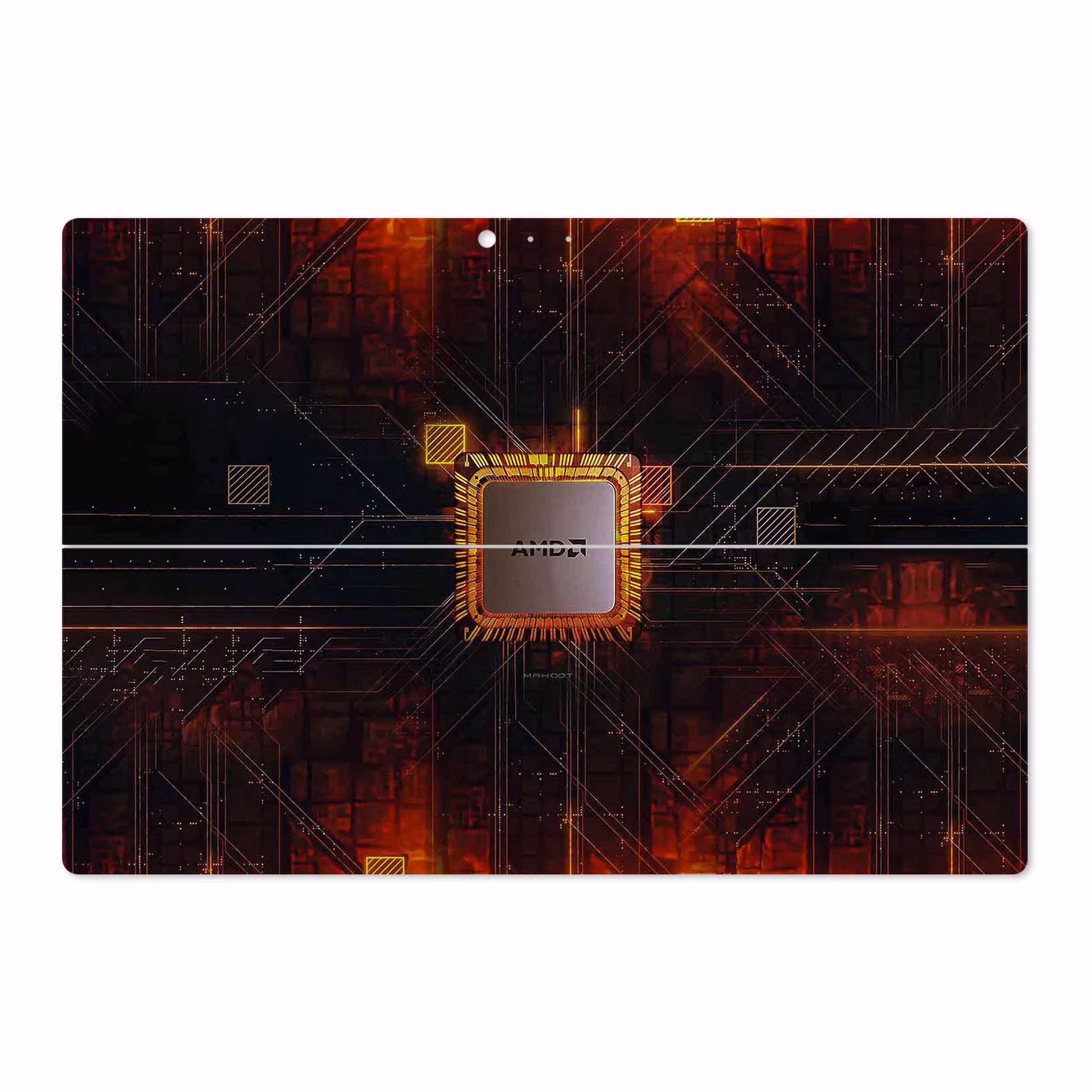 برچسب پوششی ماهوت مدل AMD Brand مناسب برای تبلت مایکروسافت Surface Pro 3 2014