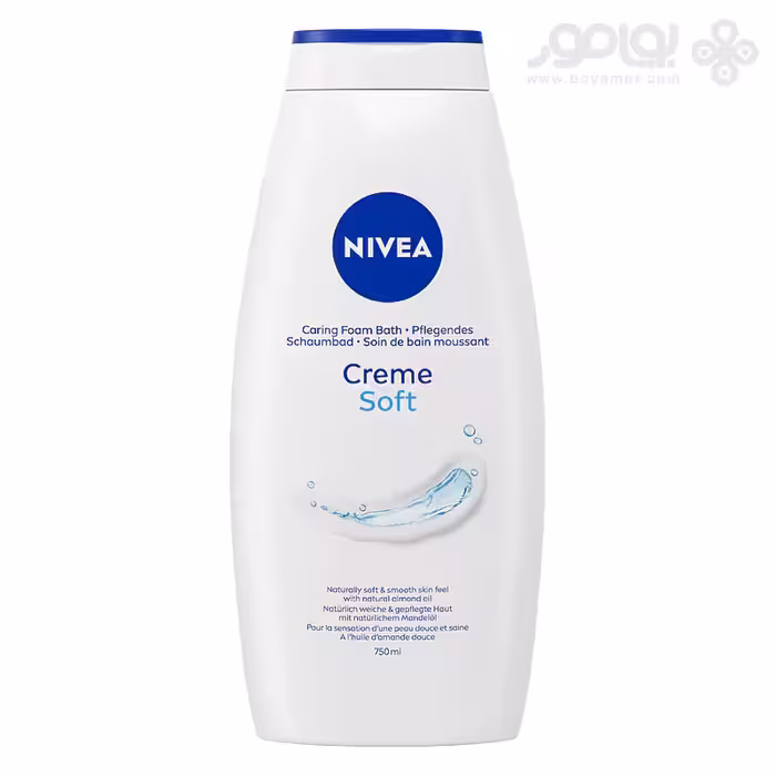 شامپو بدن نیوا مدل CREME SOFT حجم 750 میل