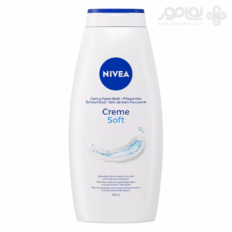 شامپو بدن نیوا مدل CREME SOFT حجم 750 میل