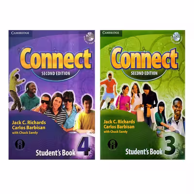 کتاب Connect اثر جمعی از نویسندگان انتشارات الوندپویان جلد 3 و 4
