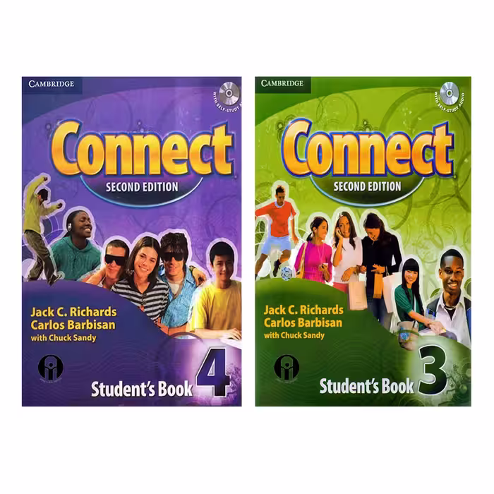 کتاب Connect اثر جمعی از نویسندگان انتشارات الوندپویان جلد 3 و 4