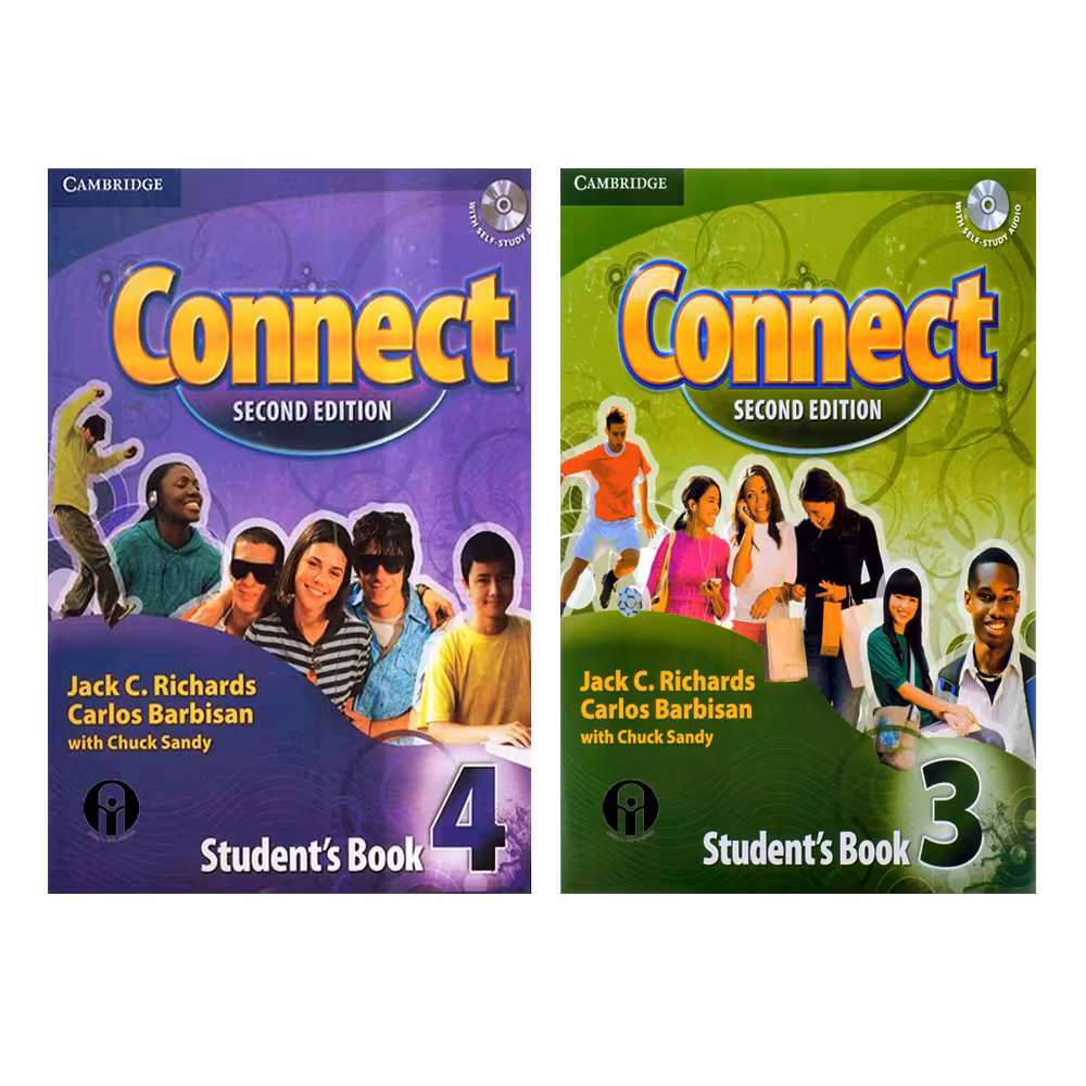 کتاب Connect اثر جمعی از نویسندگان انتشارات الوندپویان جلد 3 و 4