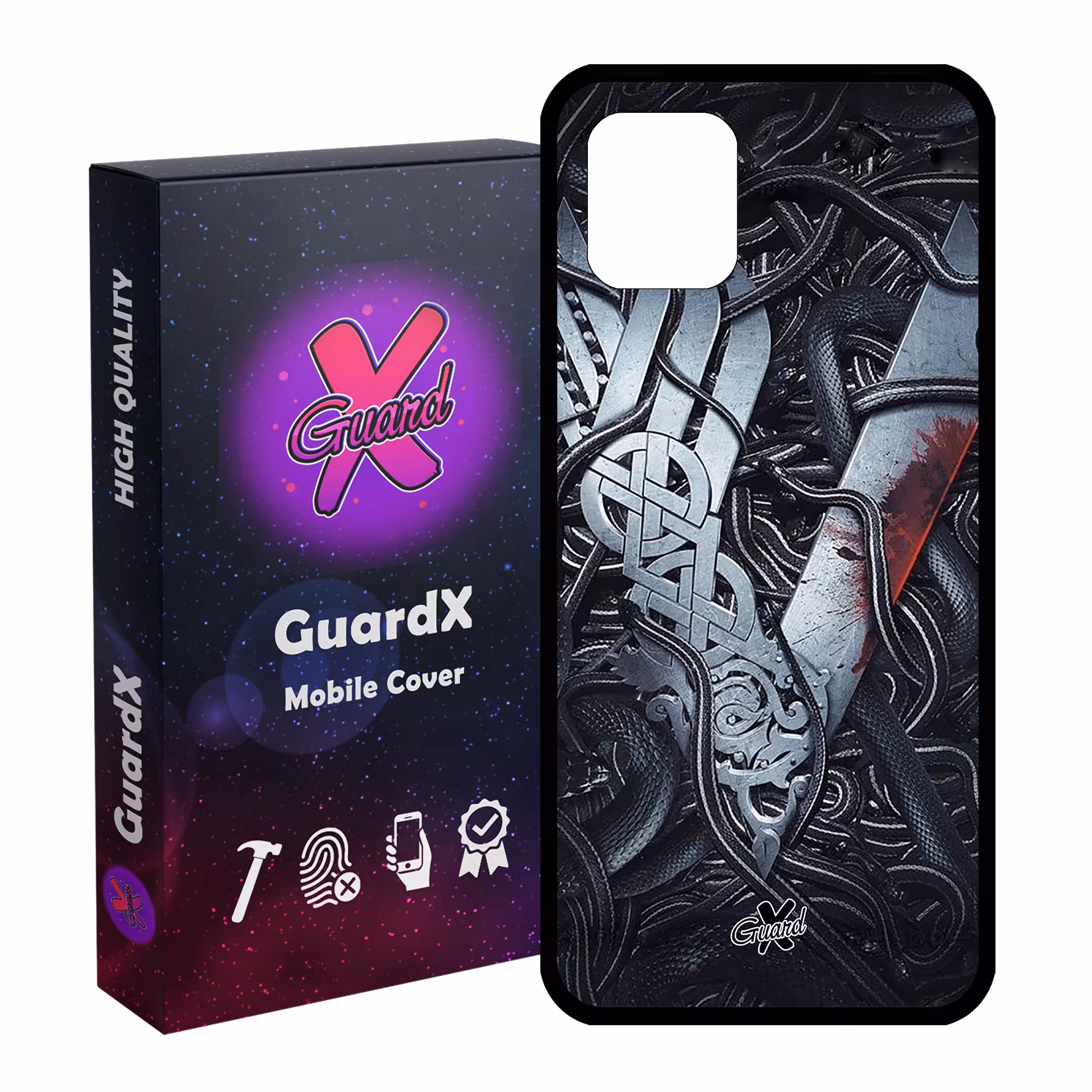 کاور گارد ایکس طرح Vikings مدل Glass10221 مناسب برای گوشی موبایل سامسونگ Galaxy Note 10 Lite