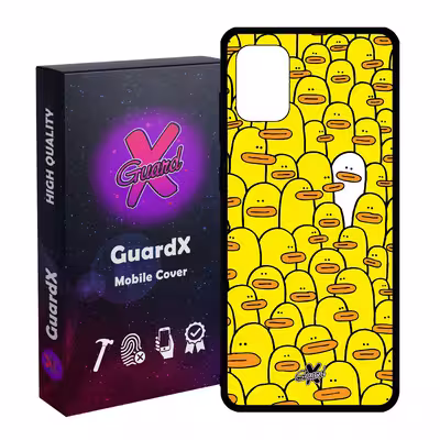 کاور گارد ایکس طرح اردک مدل Glass10361 مناسب برای گوشی موبایل سامسونگ Galaxy A31