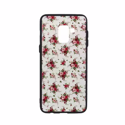 کاور طرح گل کد 08 مناسب برای گوشی موبایل سامسونگ Galaxy A8 2018 / A530