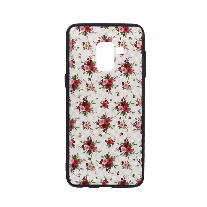 کاور طرح گل کد 08 مناسب برای گوشی موبایل سامسونگ Galaxy A8 2018 / A530