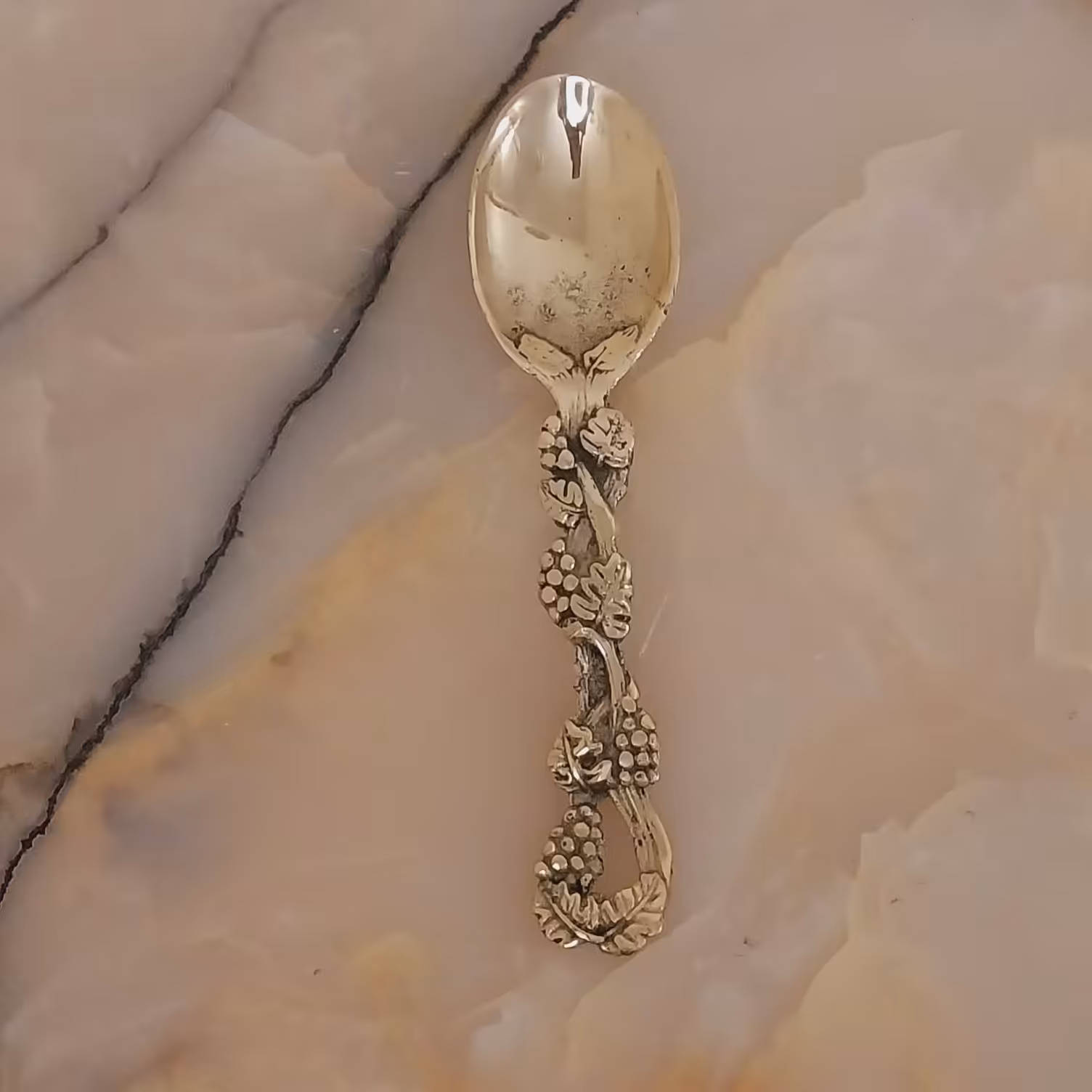 قاشق آجیل خوری برنزی(برنجی)