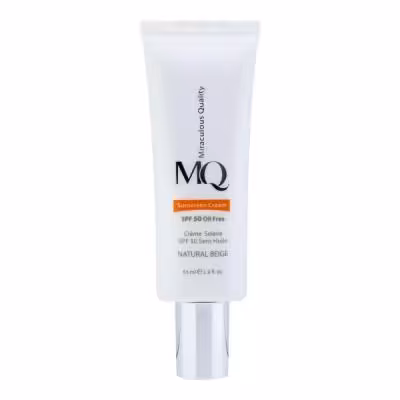 کرم ضد آفتاب رنگی ام کیو مدل NATURAL BEIGE، حجم 55 میلی‌لیتر