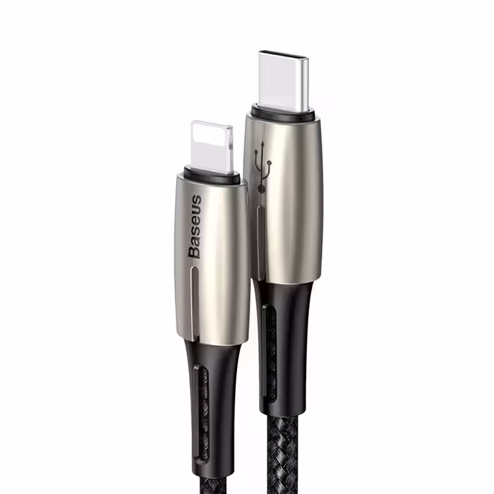 کابل تبدیل USB-C به لایتنینگ باسئوس مدل CATLRD-01 طول 1.3 متر