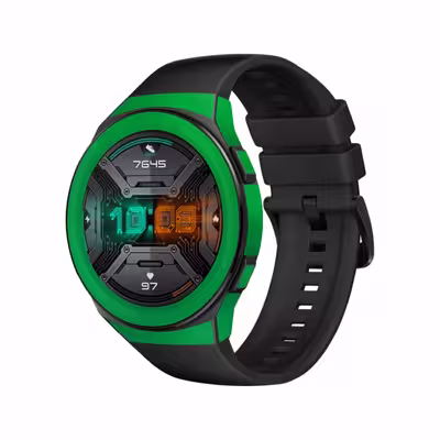 برچسب ماهوت طرح Matte Green مناسب برای ساعت هوشمند هوآوی Watch GT 2e